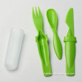 Disposable Plastic Cutlery Set for Promotion (PT91473-A7)